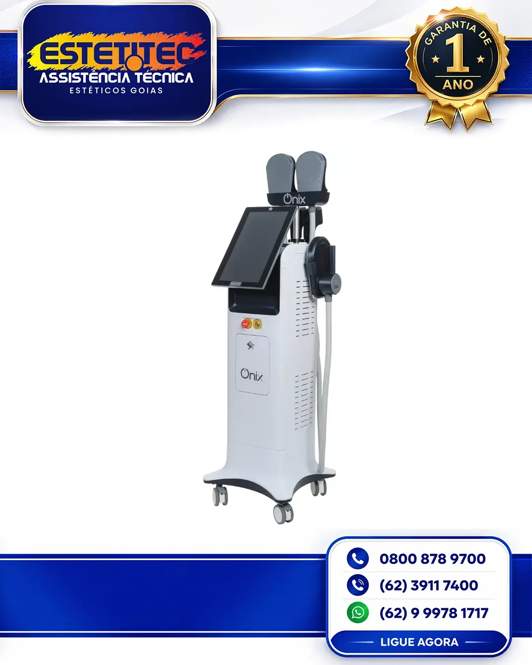 REPARO DE FISMATEK ONIX FACE FLORIANÓPOLIS