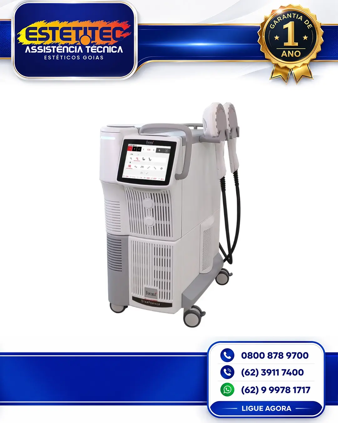 REPARO DE FOTONA STARFORMER CUIABÁ