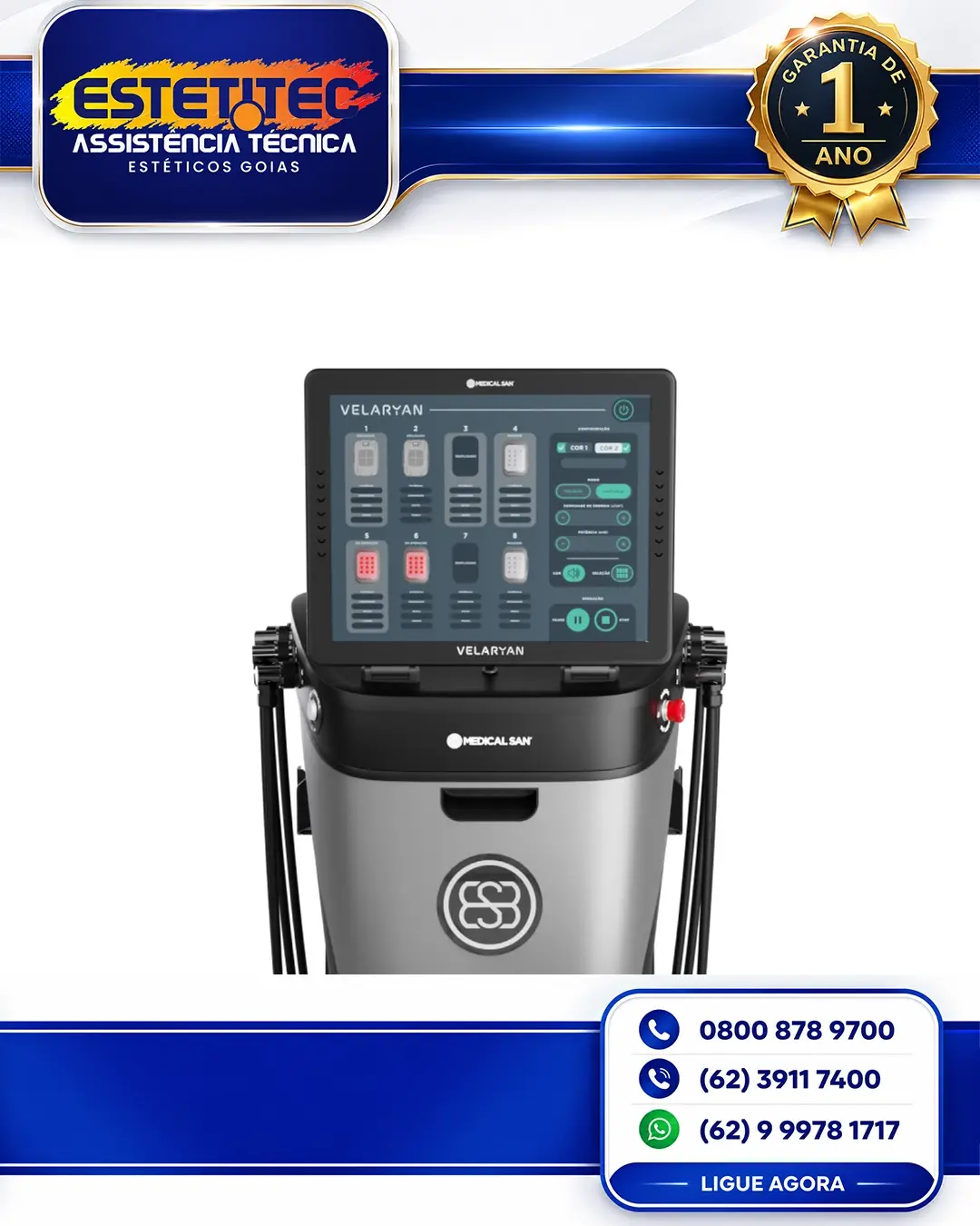 REPARO DE MEDICAL SAN VELARYAN CUIABÁ