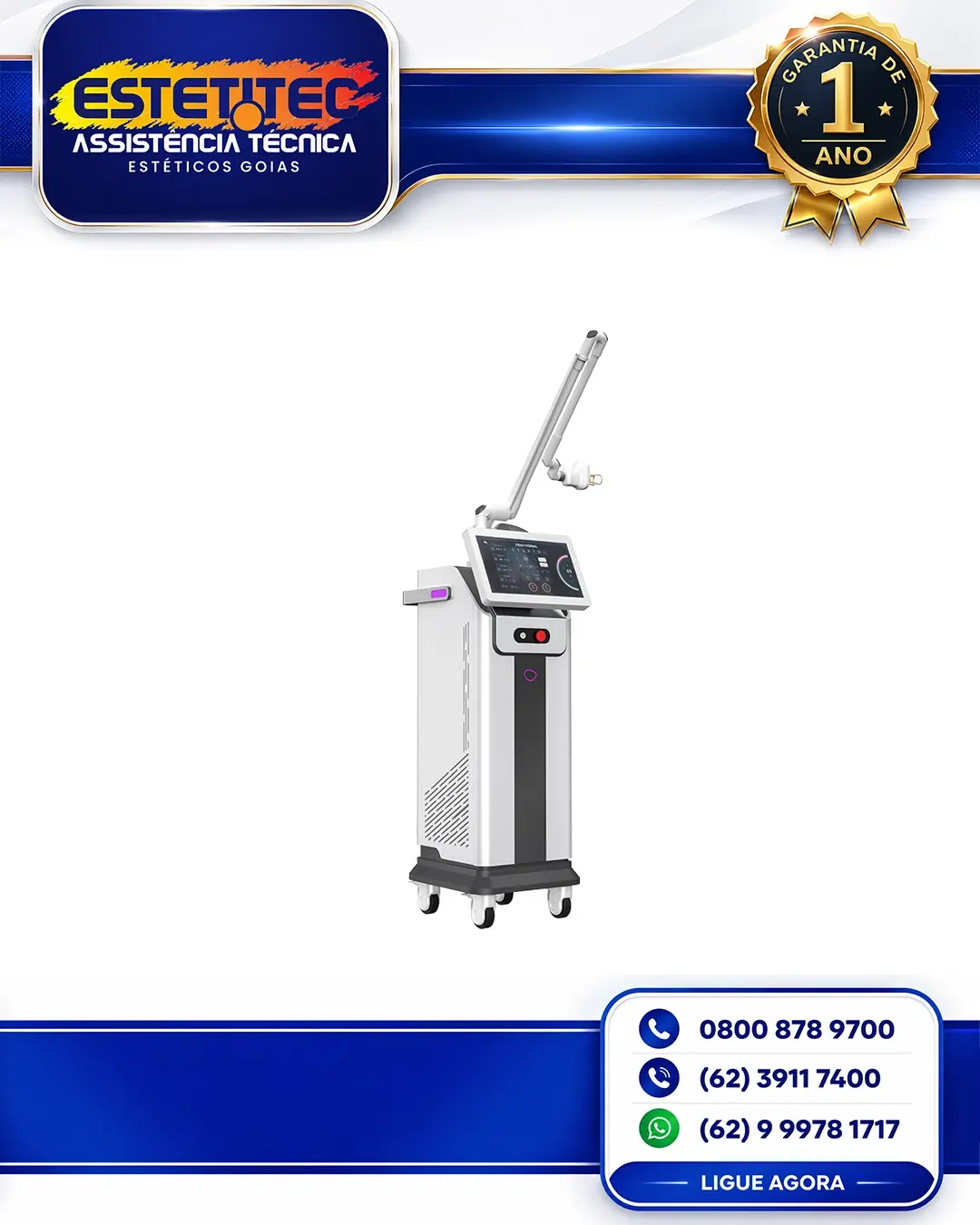 REPARO DE NEWANGIE CO2 FRACTIONAL CUIABÁ