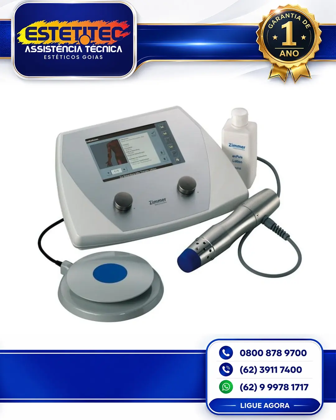 REPARO DE ZIMMER ENPULS 2 0 GOIÂNIA