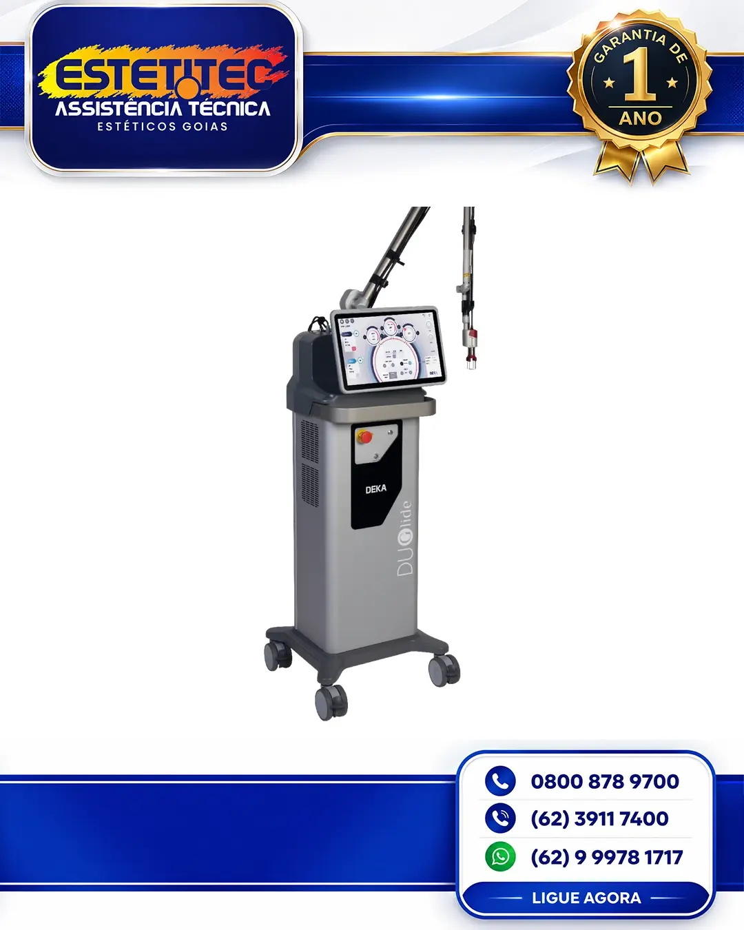 REPARO DEKA DUOGLIDE MODEL NO BRASIL