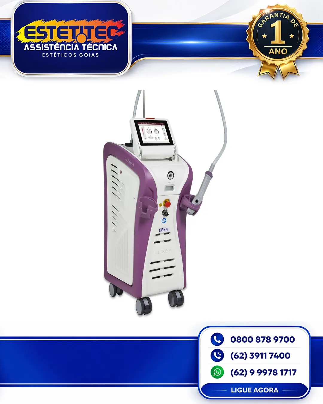 REPARO DEKA LUXEA NO BRASIL