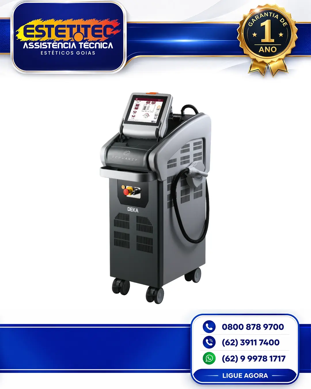 REPARO DEKA SCHWARZY GOIÂNIA