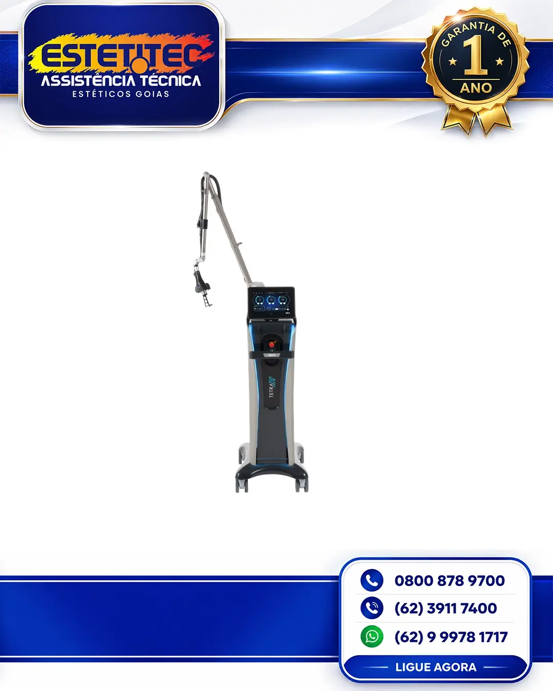 REPARO DEKA TETRA PRO NO BRASIL