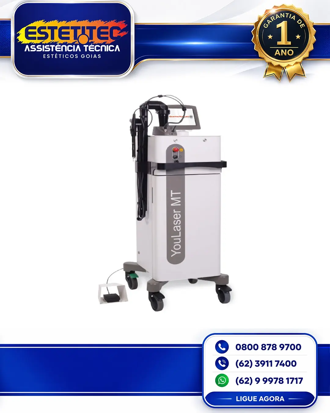 REPARO DEKA YOULASER MT CUIABÁ