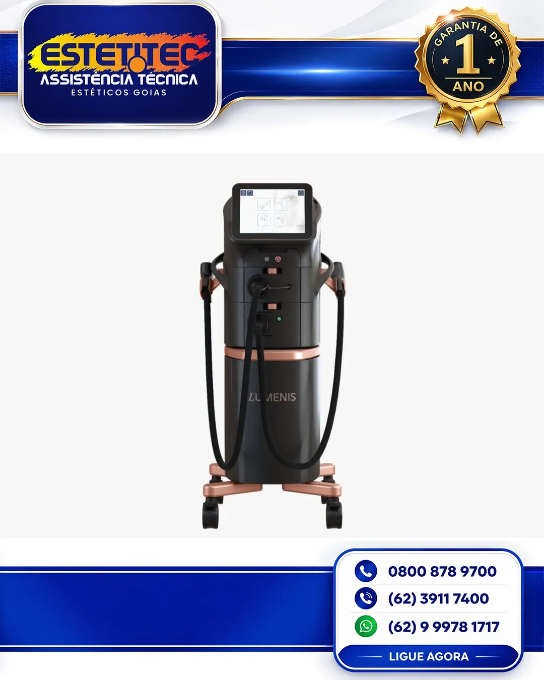 REPARO LUMENIS STELLAR M22 PORTO ALEGRE
