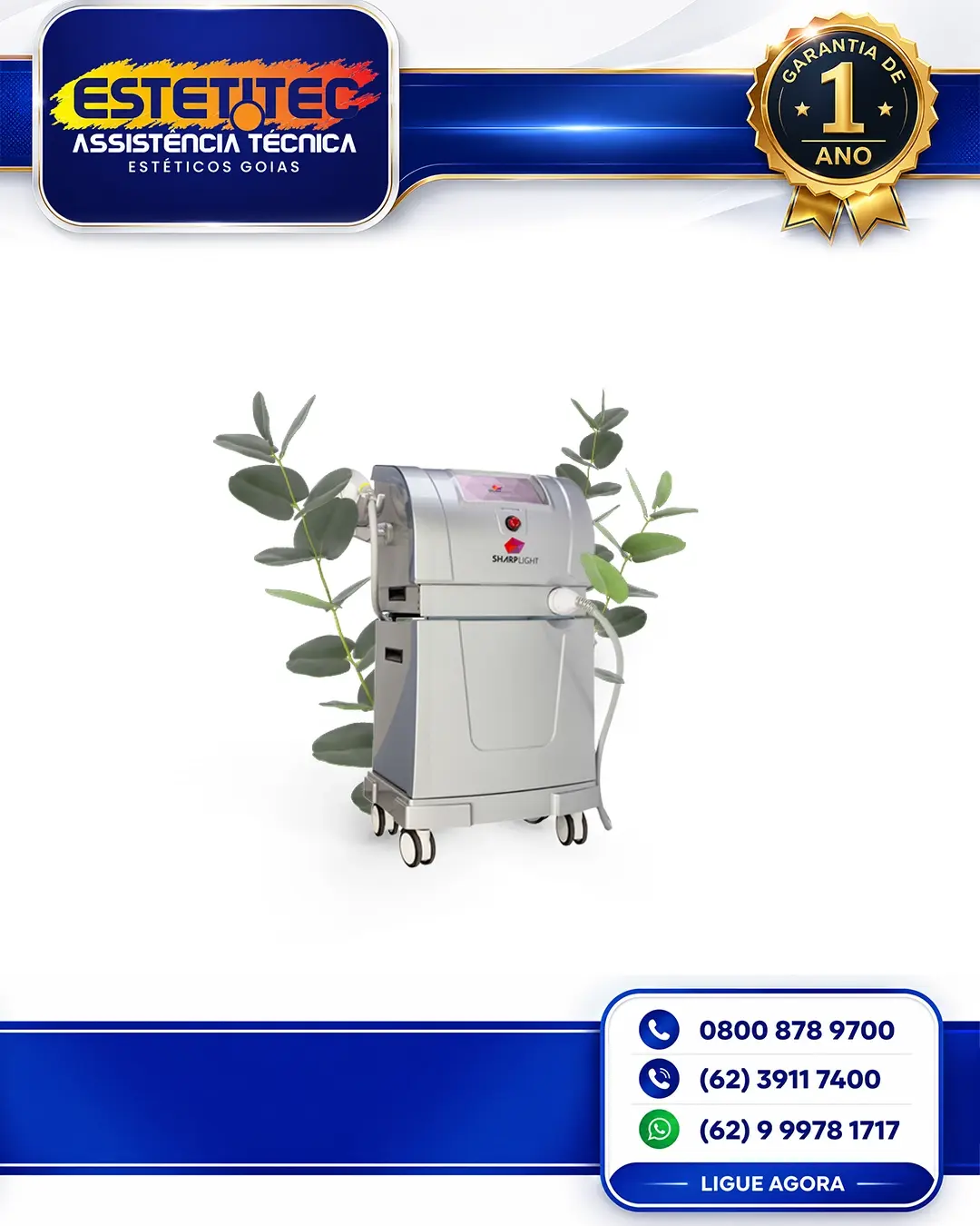REPARO SHARPLIGHT EASYMAX RIO DE JANEIRO