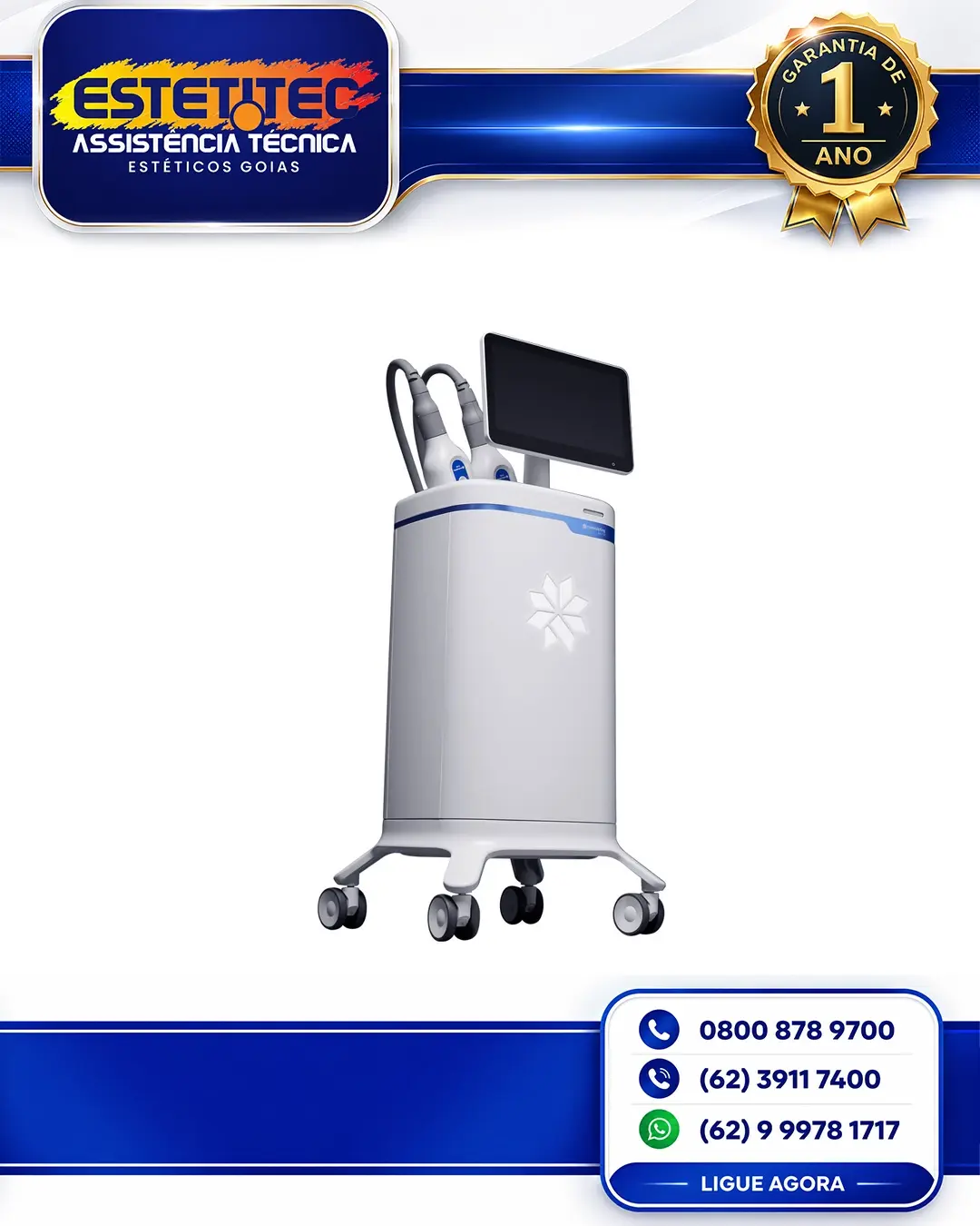 REPARO ZELTIQ COOLSCULPTING FLORIANÓPOLIS