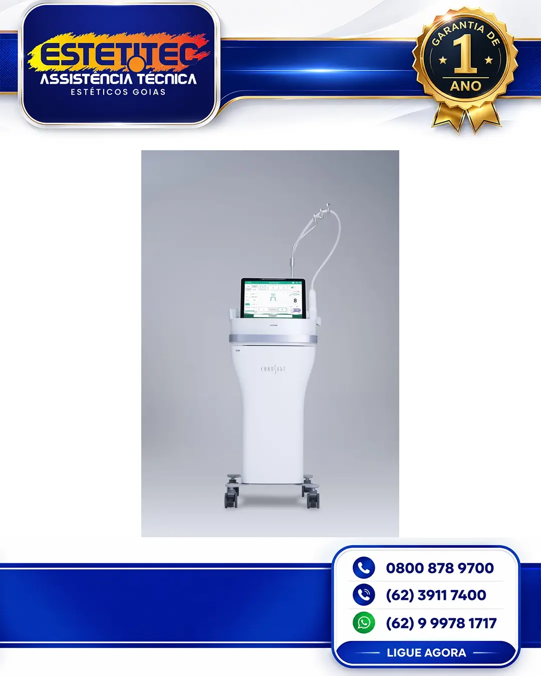 REPARO ZIMMER CRYO MINI NO BRASIL