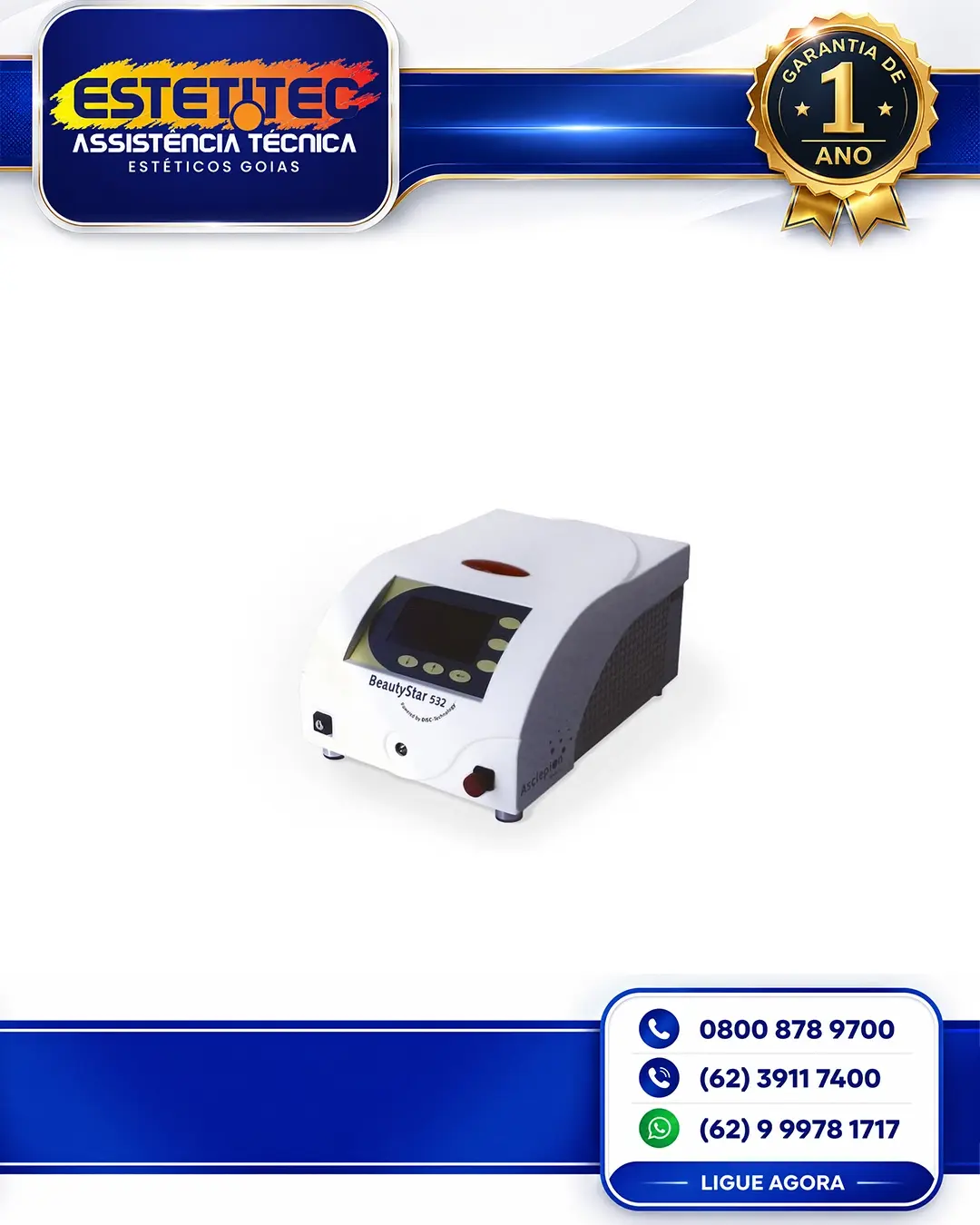 SUPORTE TÉCNICO ASCLEPION RUBYSTAR CUIABÁ