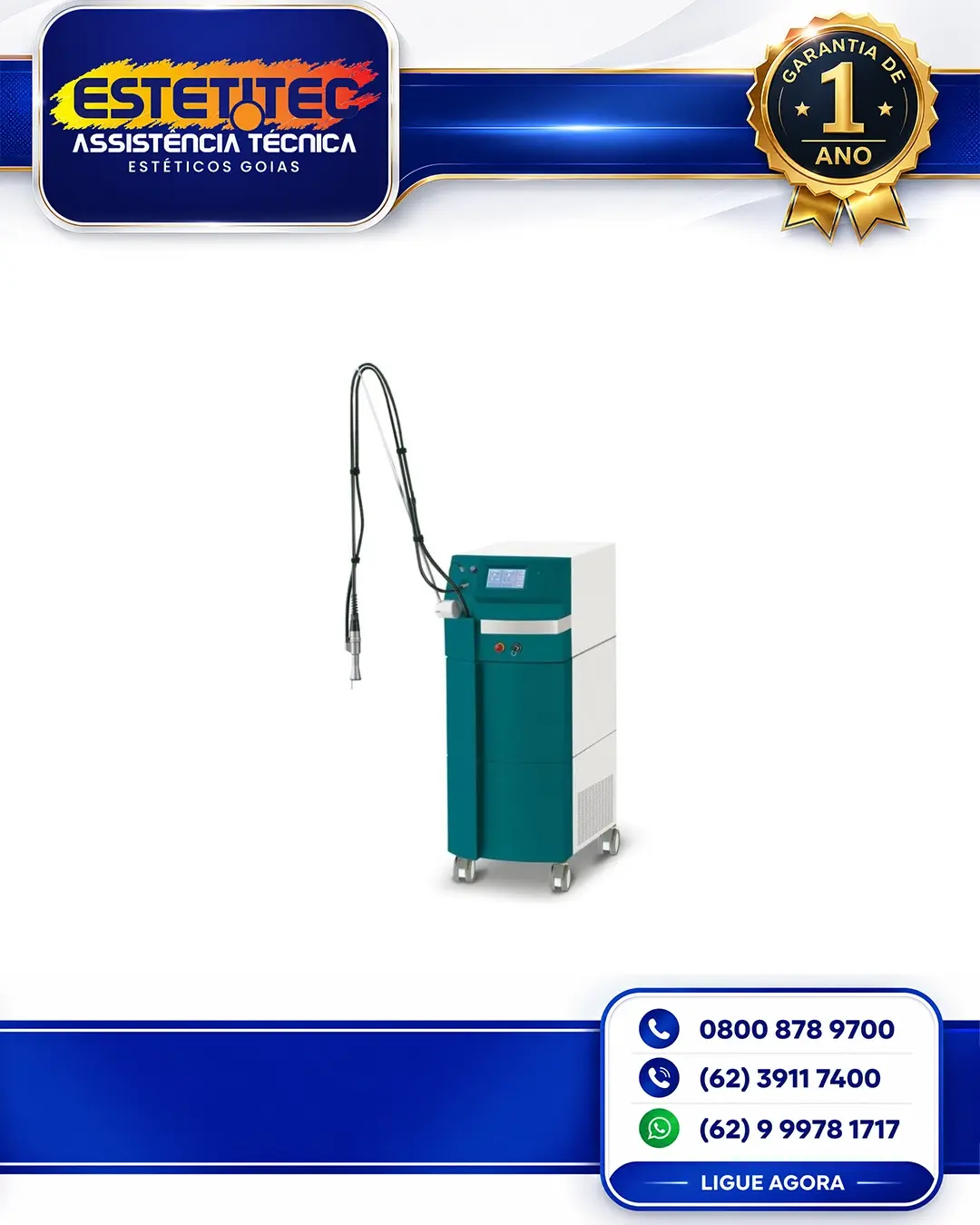 SUPORTE TÉCNICO ASCLEPION RUBYSTAR PLUS CURITIBA