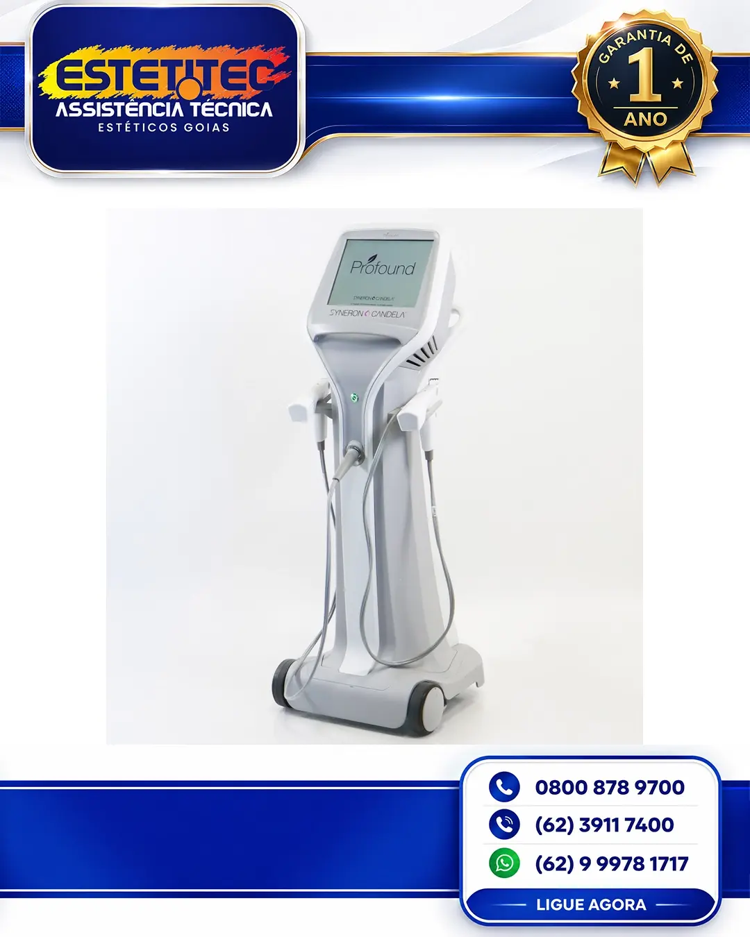 SUPORTE TÉCNICO CANDELA PROFOUND PARANÁ