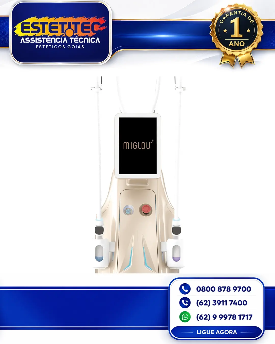 SUPORTE TÉCNICO HIRONIC MIGLOU BRASIL