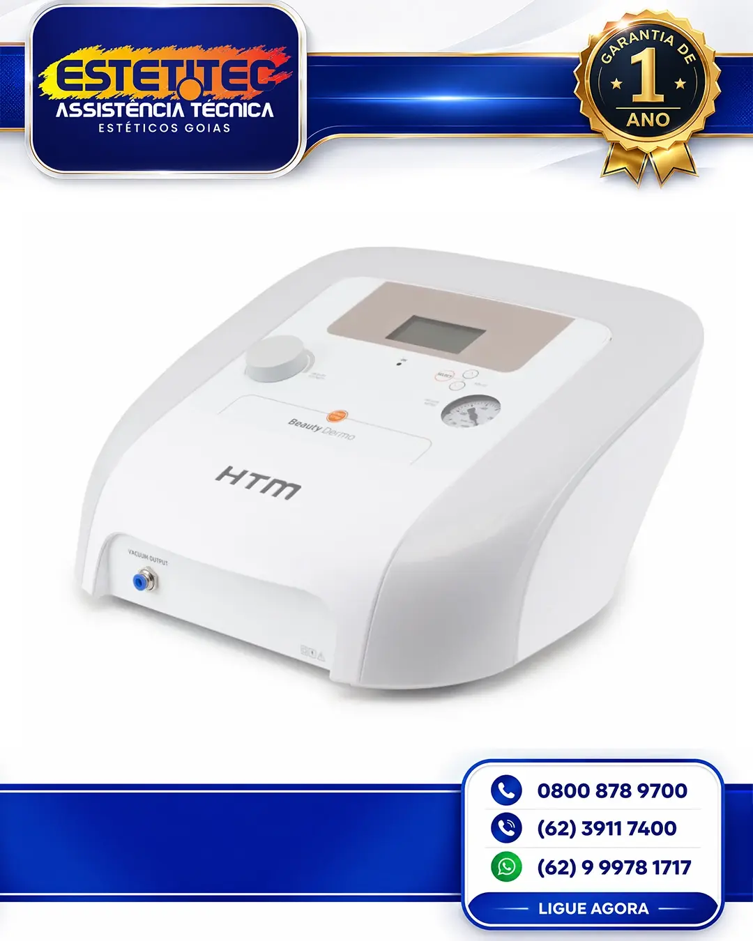 SUPORTE TÉCNICO HTM BEAUTY DERMO GOIÂNIA