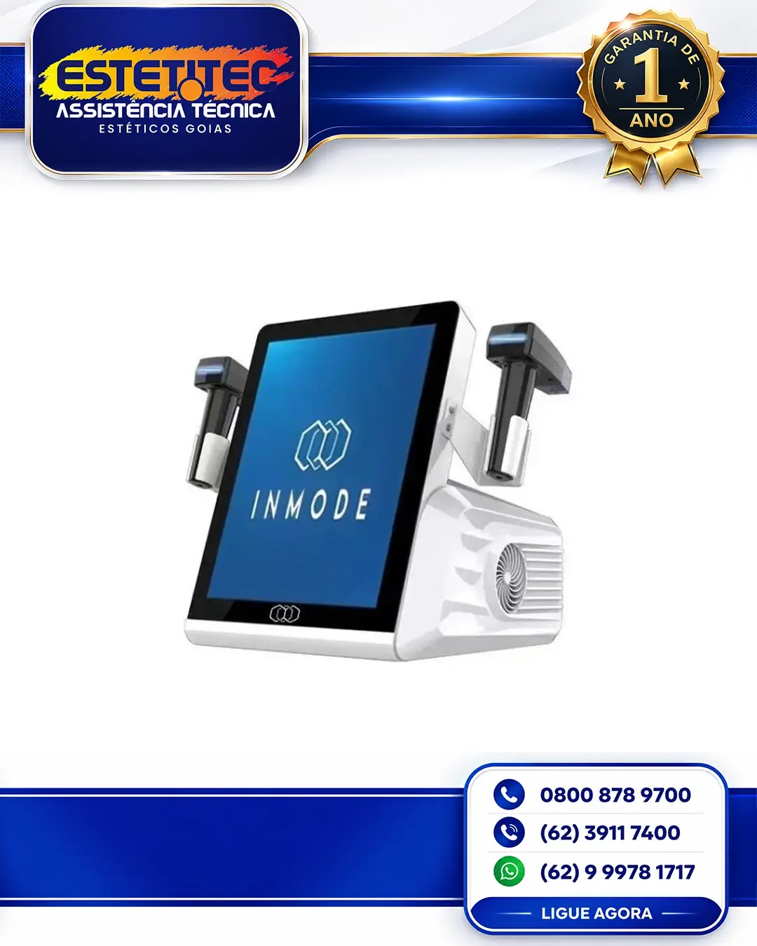 SUPORTE TÉCNICO INMODE MORPHEUS8V BRASÍLIA