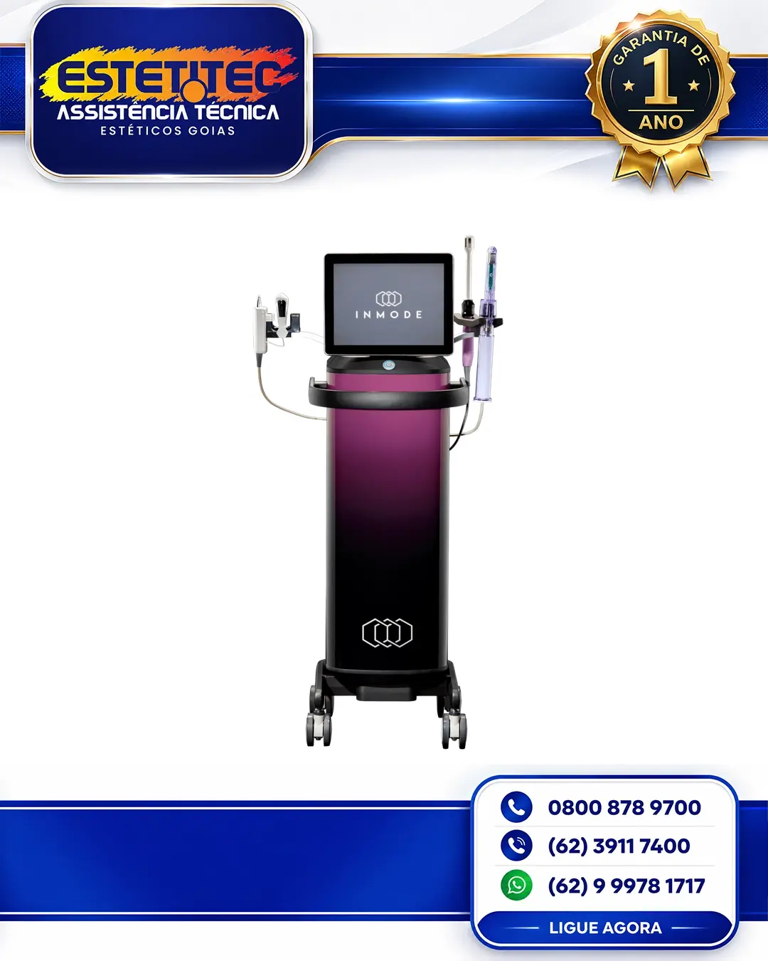 SUPORTE TÉCNICO INMODE VTONE FORTALEZA