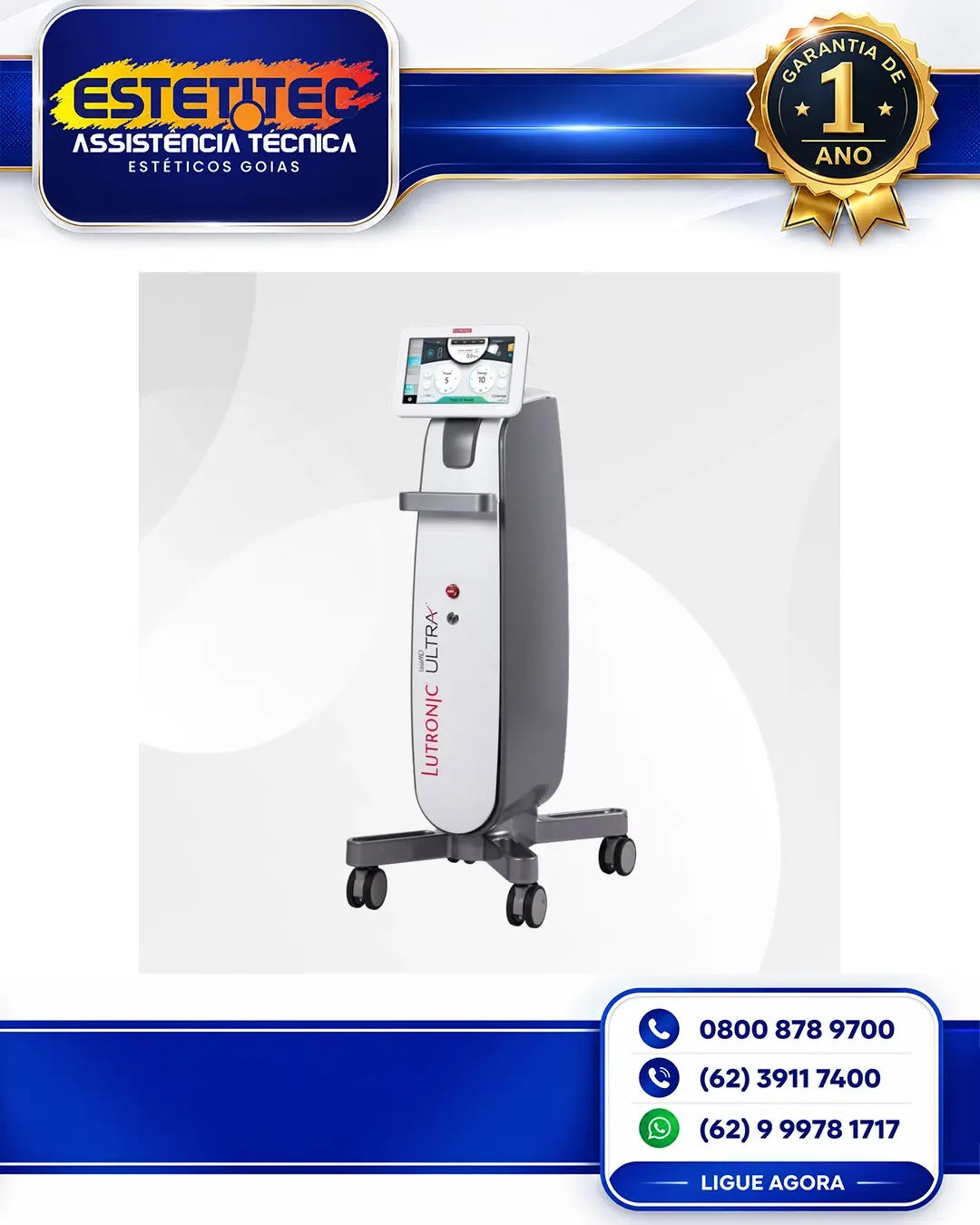 SUPORTE TÉCNICO LUTRONIC LASEMD DISTRITO FEDERAL