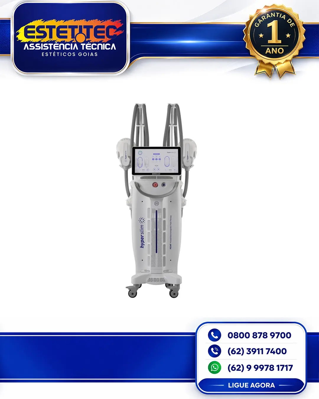 SUPORTE TÉCNICO MEDICAL SAN HYPER SLIM BRASIL