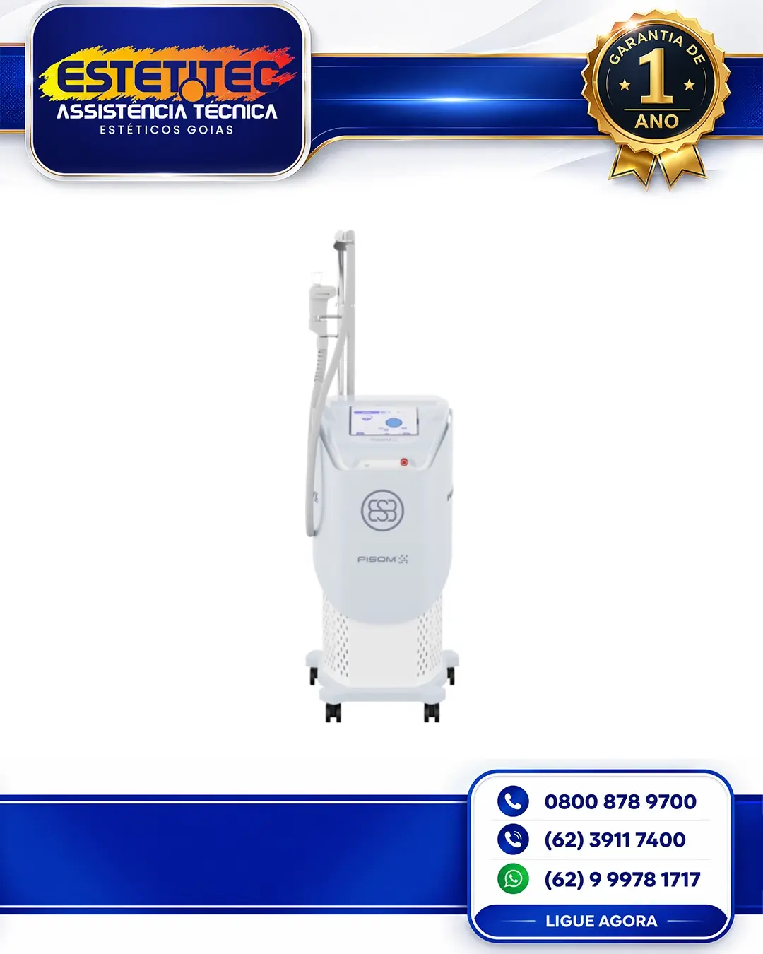 SUPORTE TÉCNICO MEDICAL SAN PISOM NO BRASIL