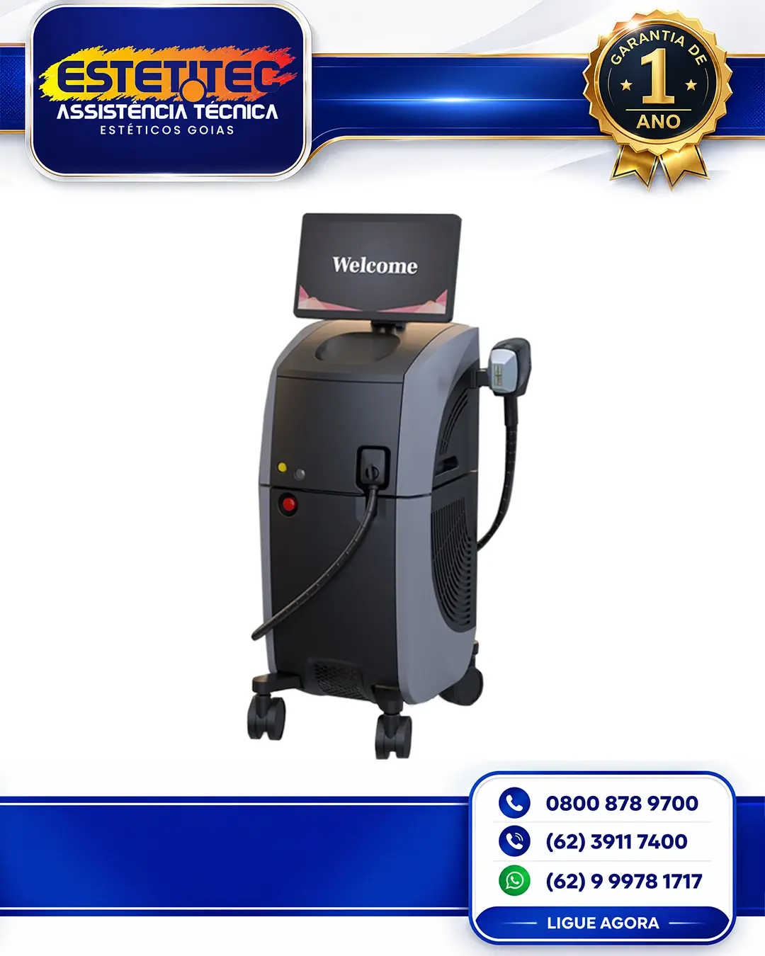 SUPORTE TÉCNICO PARA ALMA LASER HARMONY XXL RIO GRANDE DO SUL