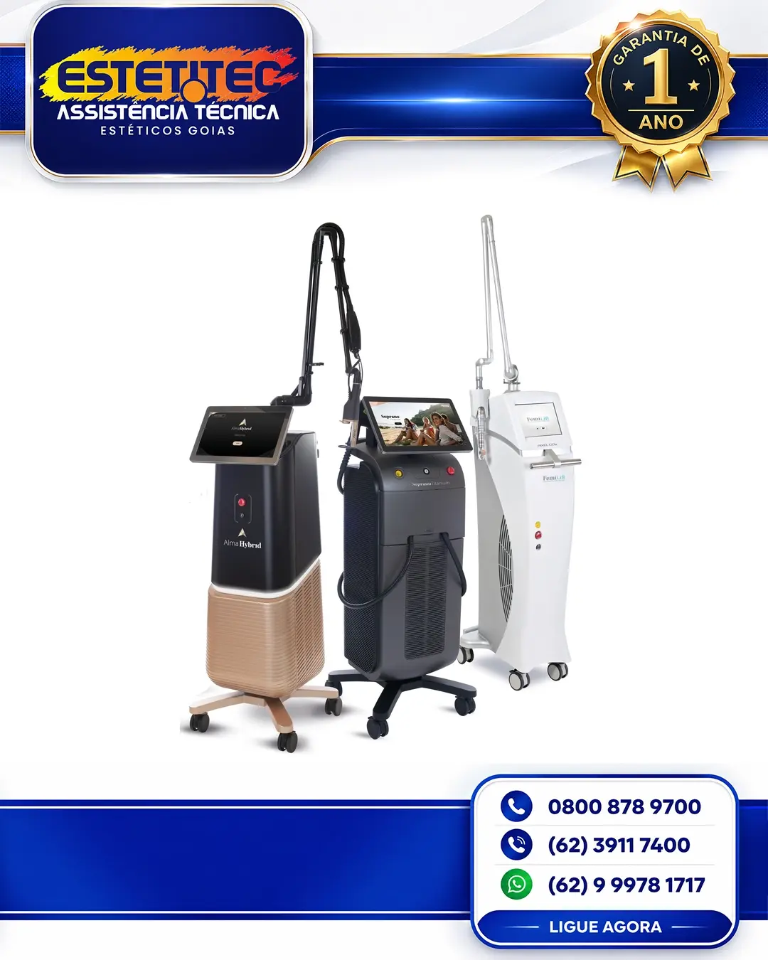 SUPORTE TÉCNICO PARA ALMA LASER LASERS CUIABÁ