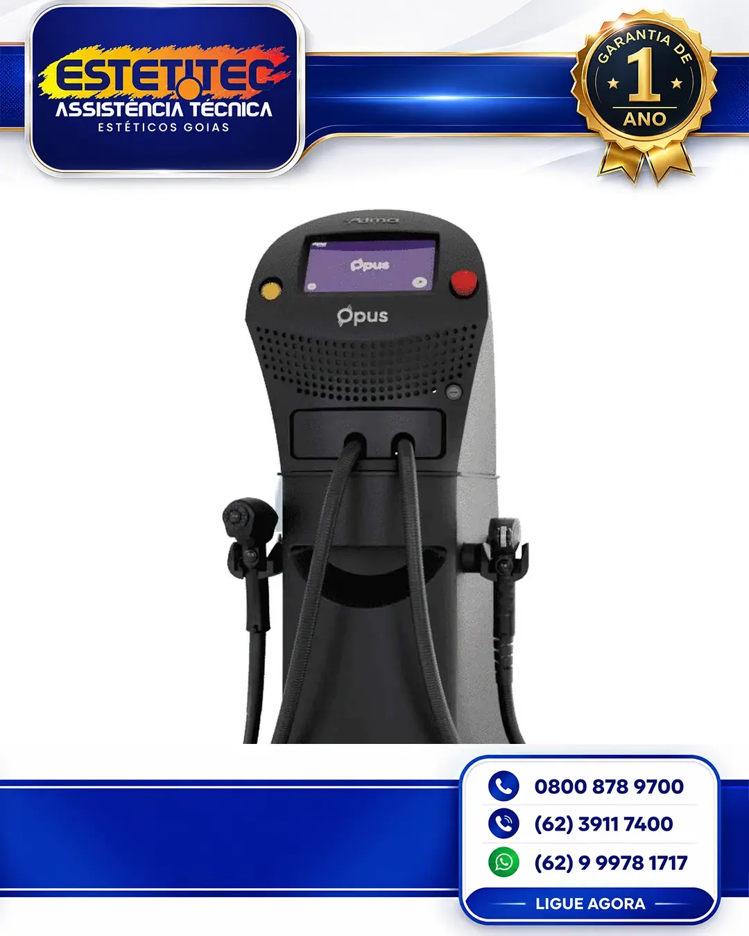 SUPORTE TÉCNICO PARA ALMA LASER OPUS CUIABÁ