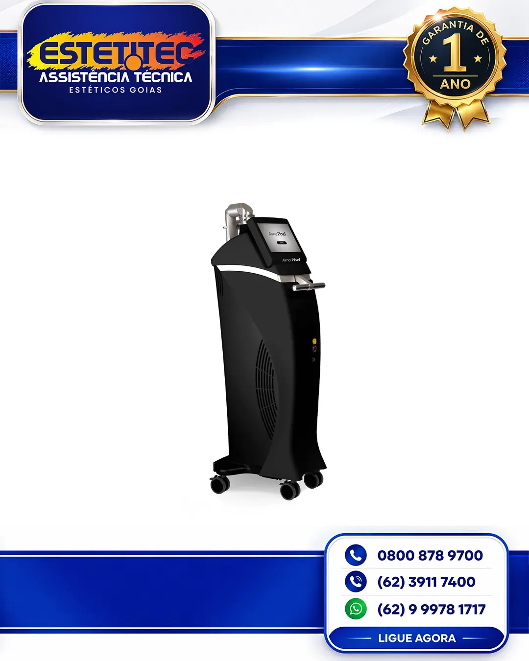 SUPORTE TÉCNICO PARA ALMA LASER PIXEL FORTALEZA