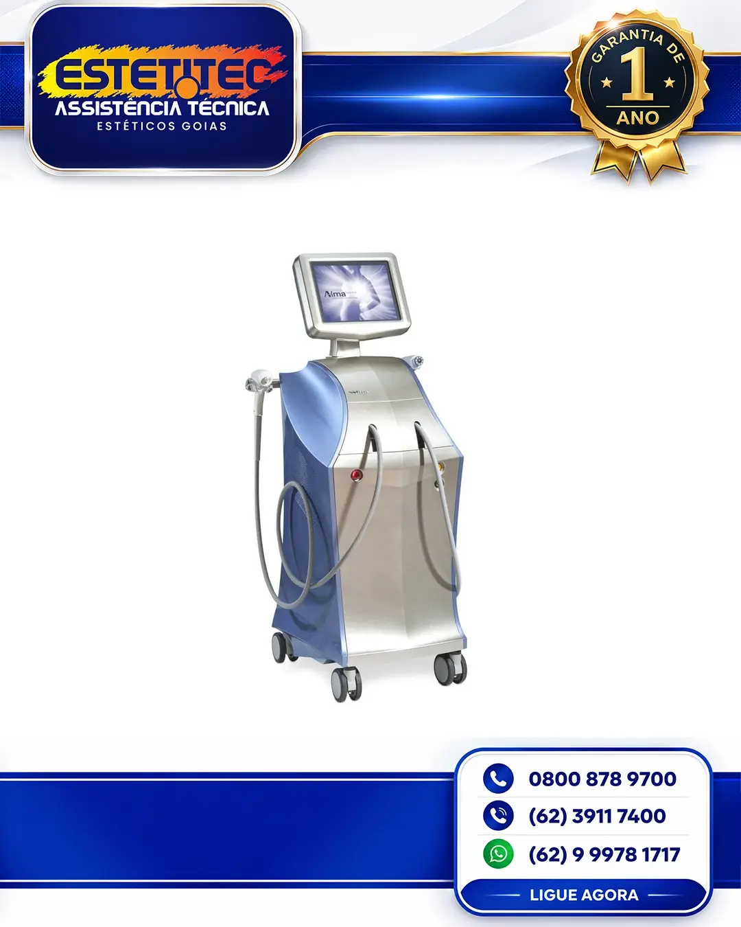 SUPORTE TÉCNICO PARA ALMA LASER PIXEL RF RIO GRANDE DO SUL