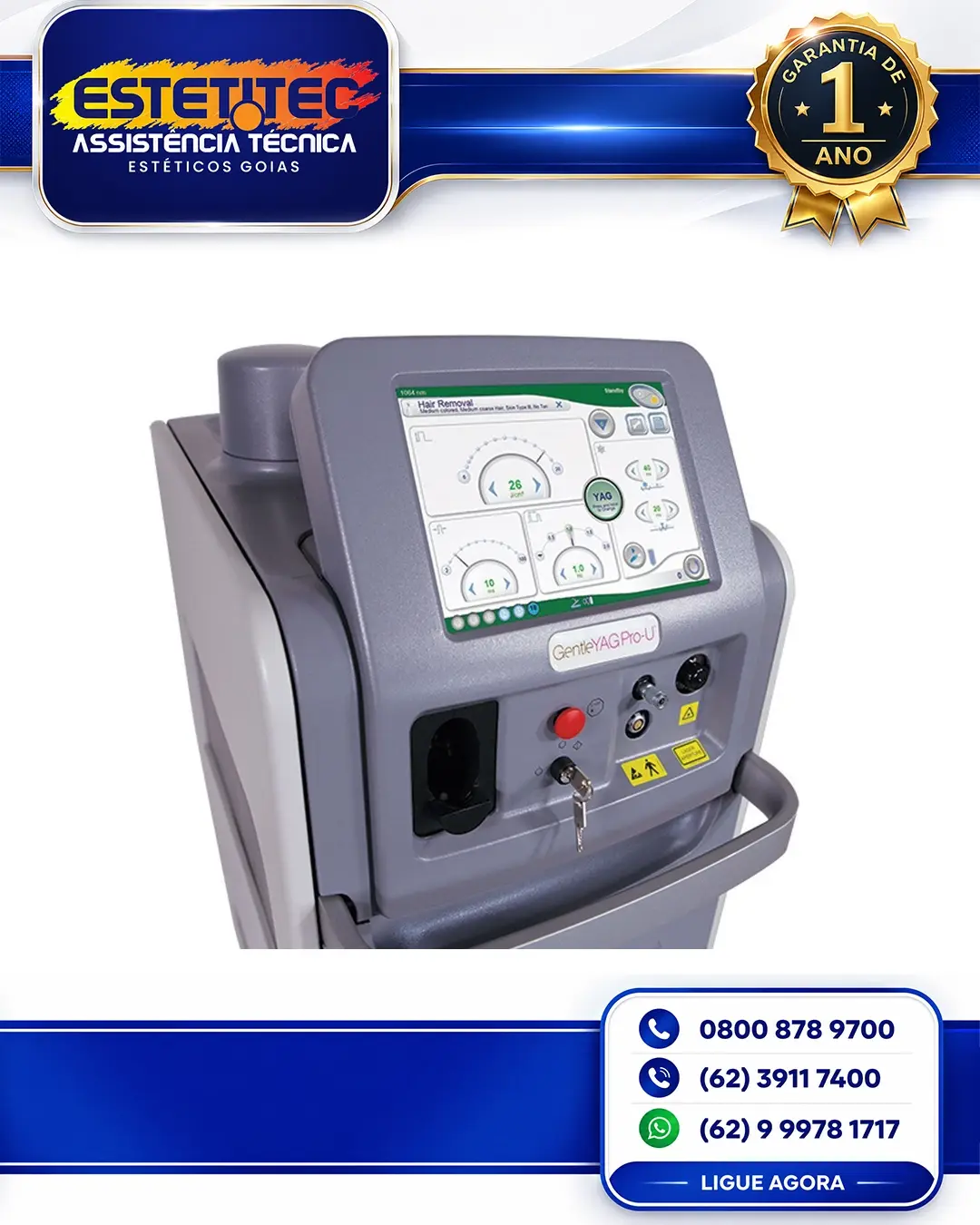 SUPORTE TÉCNICO PARA CANDELA GENTLEYAG PRO FLORIANÓPOLIS
