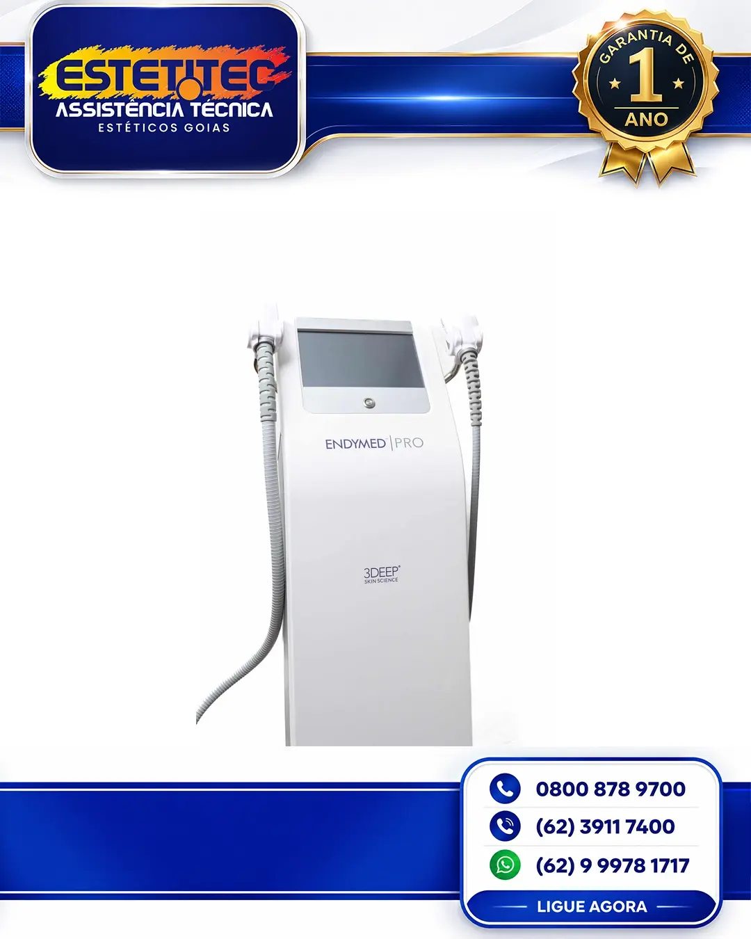 SUPORTE TÉCNICO PARA ENDYMED PRO MATO GROSSO