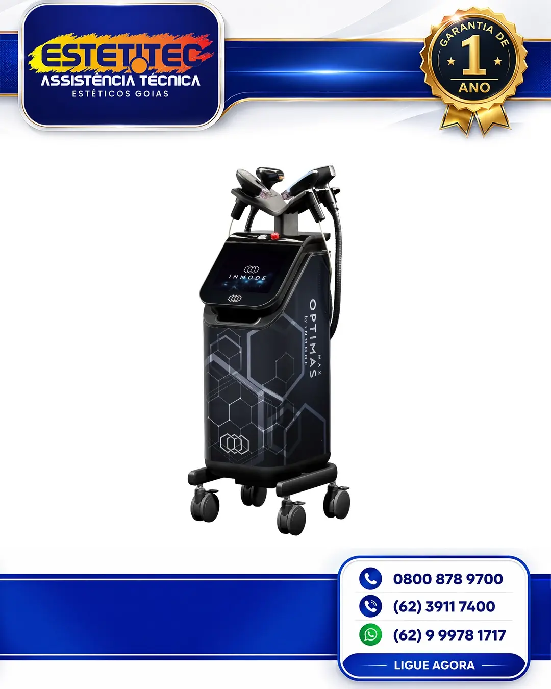 SUPORTE TÉCNICO PARA INMODE MORPHEUS8 BURST BRASÍLIA