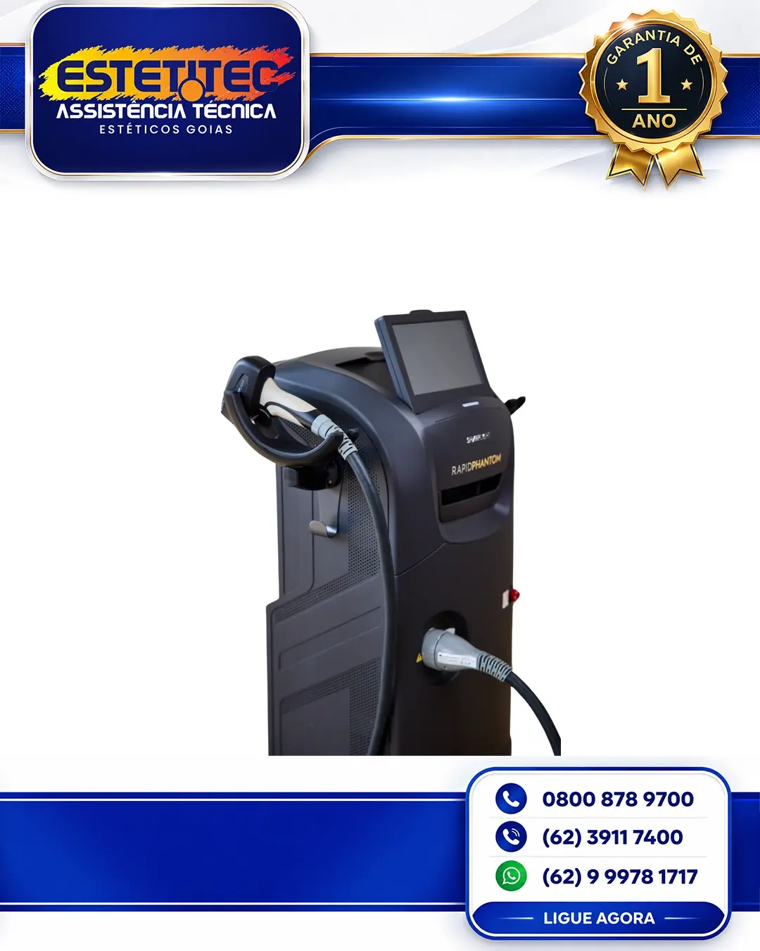 SUPORTE TÉCNICO SHARPLIGHT RAPID VANISH FORTALEZA